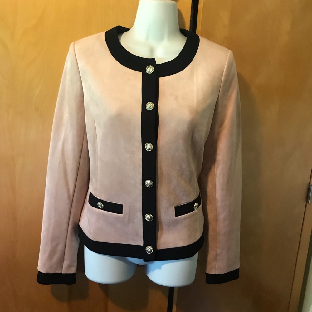 Karl Lagerfeld Faux Suede Women’s Blazer size 2